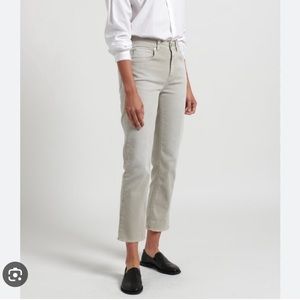 CLOSED _ Gloria High Rise Frayed Hem Jeans in Lama